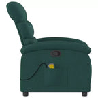 Massage Recliner Chair with Adjustable Backrest and Vibration Function