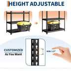 5-Tier Adjustable Steel Utility Storage Rack
