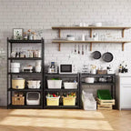 5-Tier Adjustable Steel Utility Storage Rack