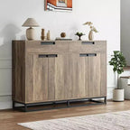55 inch Sideboard Buffet Cabinet with 2 Drawers and 4 Doors