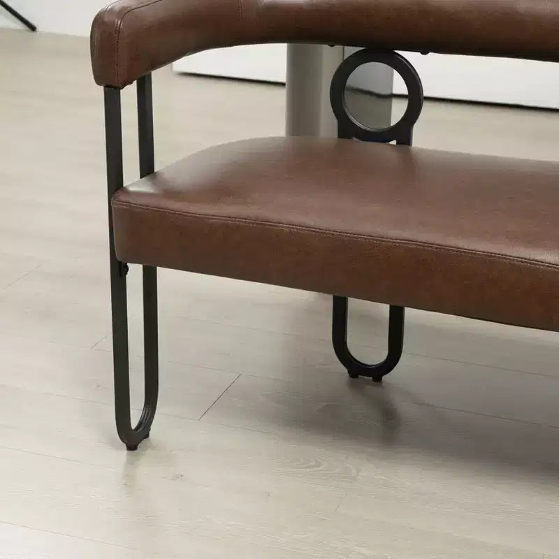 Gray Velvet Bar Stools Set of 2, Button-Tufted Wing-Back with Metal Legs