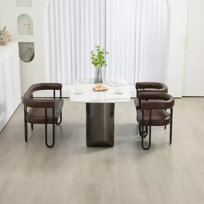 Gray Velvet Bar Stools Set of 2, Button-Tufted Wing-Back with Metal Legs