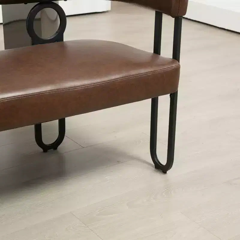 Gray Velvet Bar Stools Set of 2, Button-Tufted Wing-Back with Metal Legs