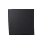 Modern C-Shaped Side Table with Iron Frame and MDF Top