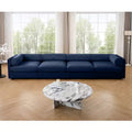 Modular Sectional Sofa with Storage, Cylindrical Backrest and Armrests