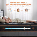 14 Inch Cooling Gel Memory Foam Mattress in a Box