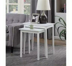 Three-Tier End Table with Storage Drawer and Open Shelves