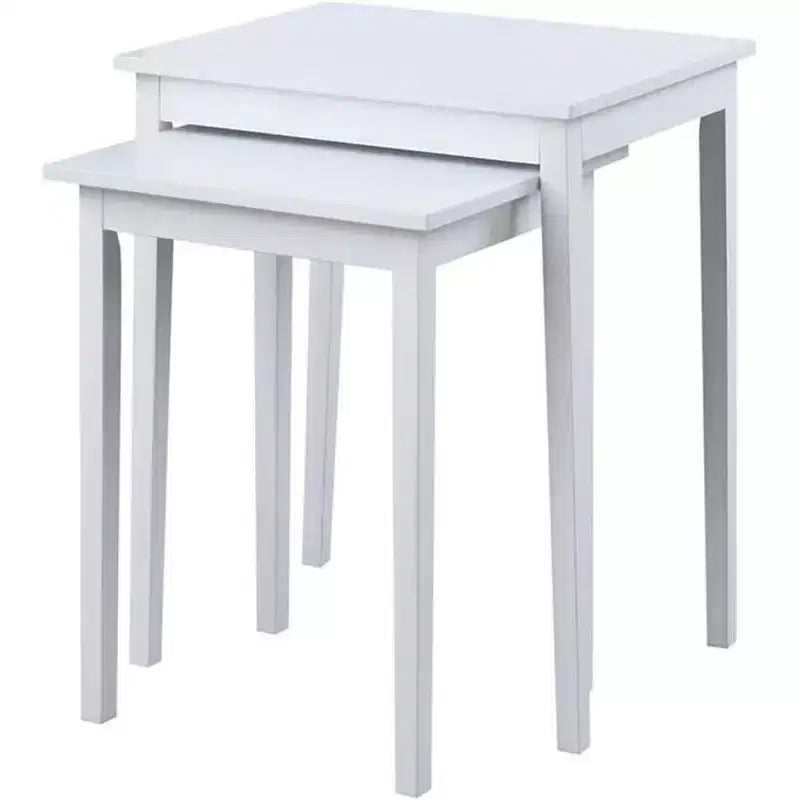Three-Tier End Table with Storage Drawer and Open Shelves