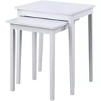 Three-Tier End Table with Storage Drawer and Open Shelves