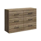 6-Drawer Dresser with Interlock System - Knotty Oak
