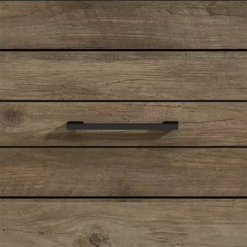 6-Drawer Dresser with Interlock System - Knotty Oak