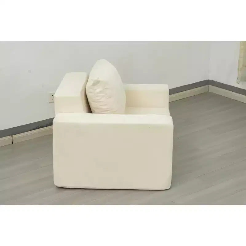 Foam Bean Bag Sofa with Pillow – For Living Room, Bedroom or Gaming Area