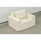 Foam Bean Bag Sofa with Pillow – For Living Room, Bedroom or Gaming Area