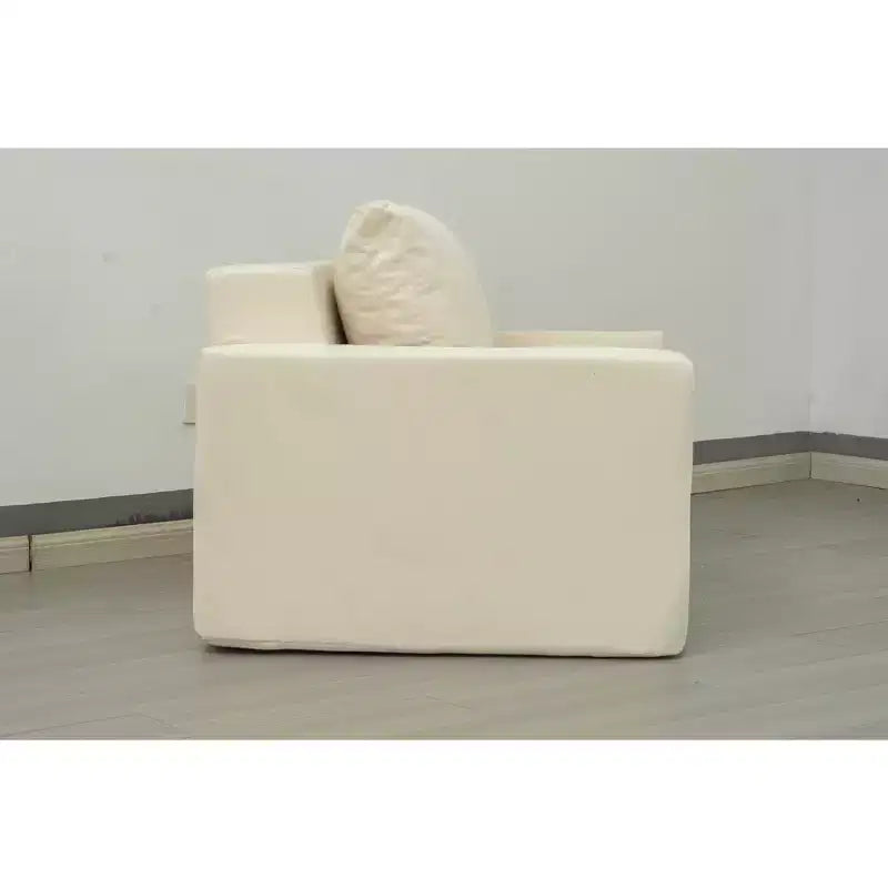 Foam Bean Bag Sofa with Pillow – For Living Room, Bedroom or Gaming Area