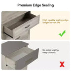 Modern 5/6-Drawer Dresser – Versatile Storage Chest for Bedroom, Closet & Living Room