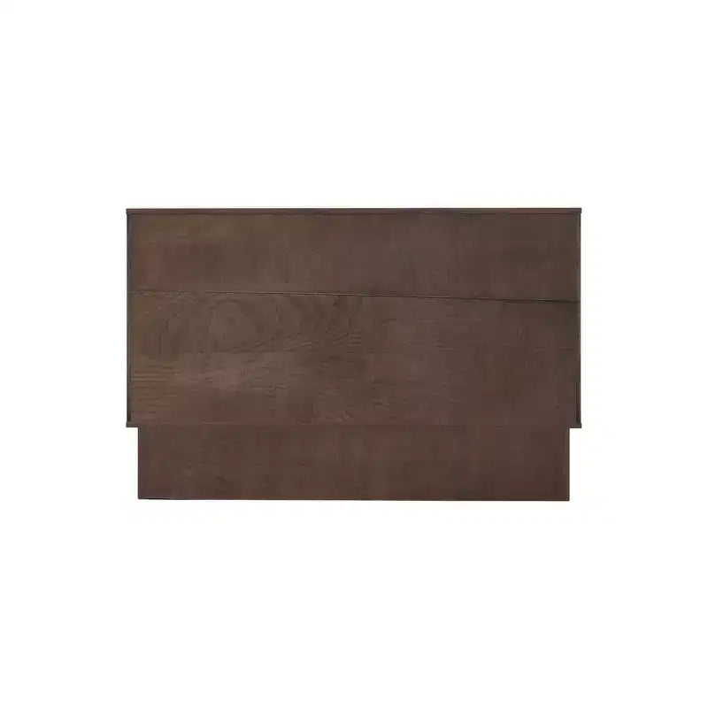Solid Wood Frame Queen Murphy Bed with 2 Storage Drawers