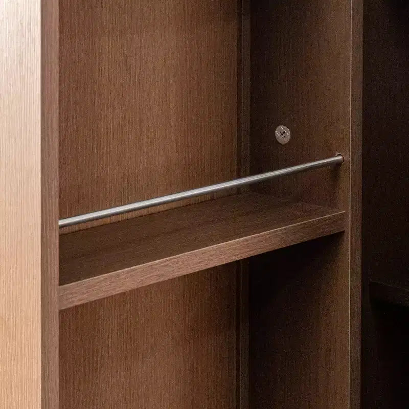 62.99'' Tall Kitchen Pantry Cabinet with 2 Doors and Shelves