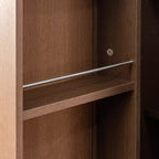 62.99'' Tall Kitchen Pantry Cabinet with 2 Doors and Shelves